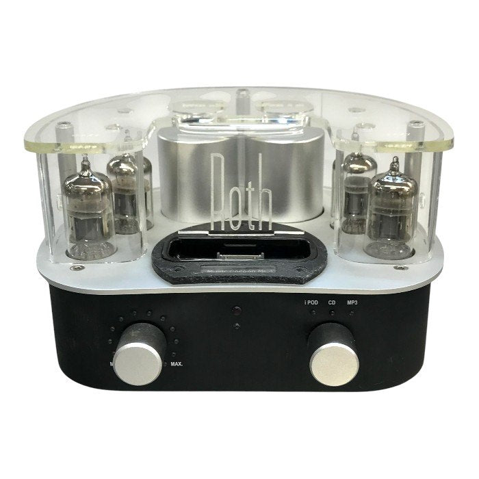 Roth Audio MUSIC COCOON MC4 真空管 プリメインアンプ / OLi2 ペアスピーカー セット ブラック/シルバー iPodドック LED MC4 中古 T1