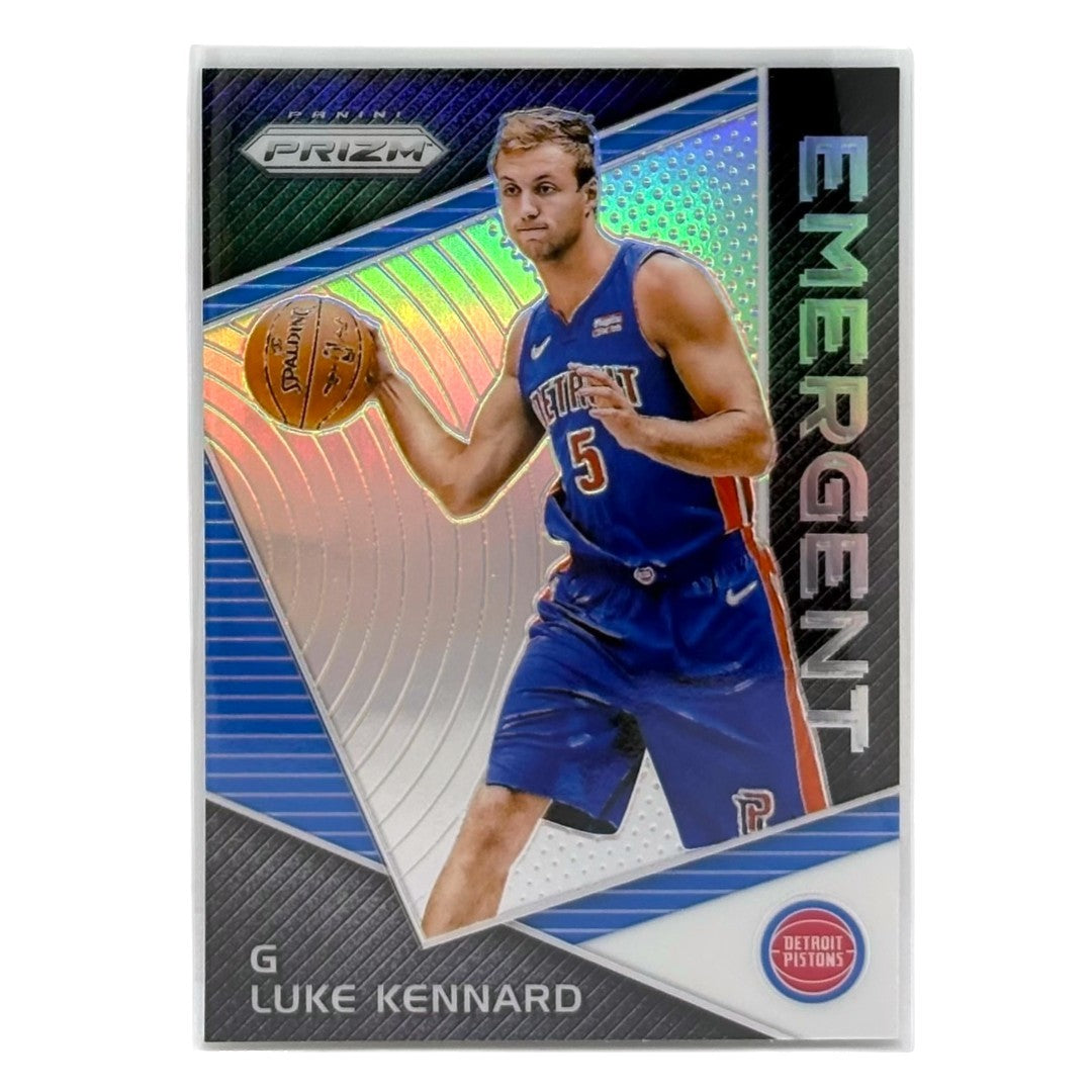 PANINI NBAカード PRIZM LUKE KENNARD DETROIT PISTONS #EM-LUK 中古 IT1