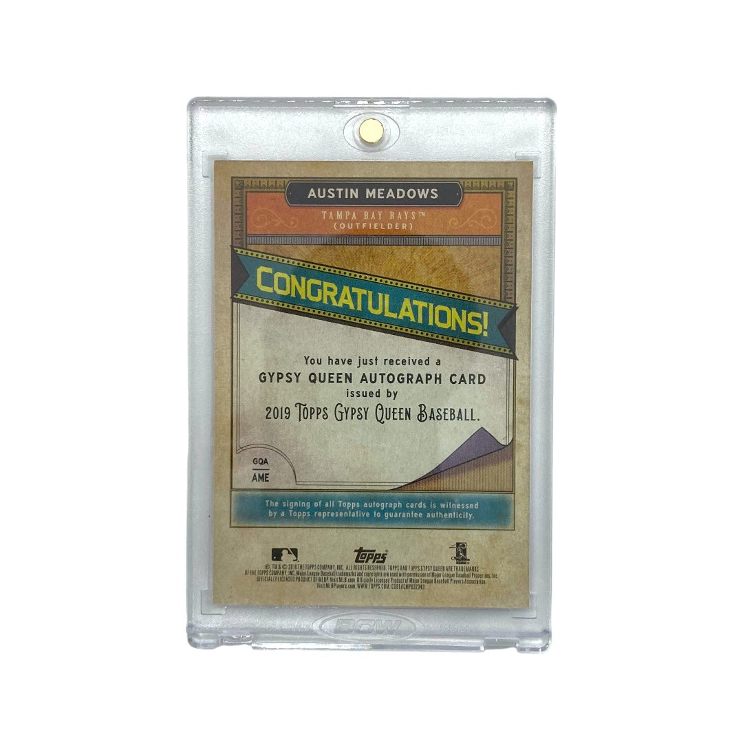 TOPPS MLBカード GYPSY QUEEN AUSTIN MEADOWS #GQA-AME 中古 IT1