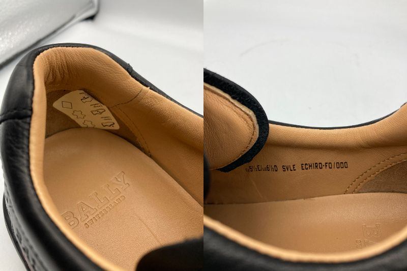 BALLY バリー パンチングレザー スニーカー サイズUS6.5 中古 D4