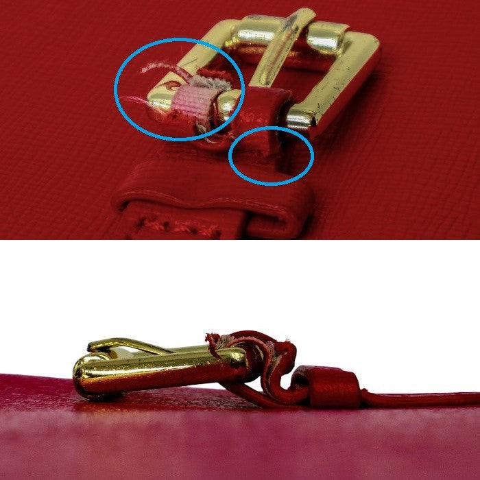 Vivienne Westwood ヴィヴィアン・ウェストウッド SAFFIANO 財布 レディース ポシェット ショルダーウォレット 51050026 RED 18SS レッド 中古 T1