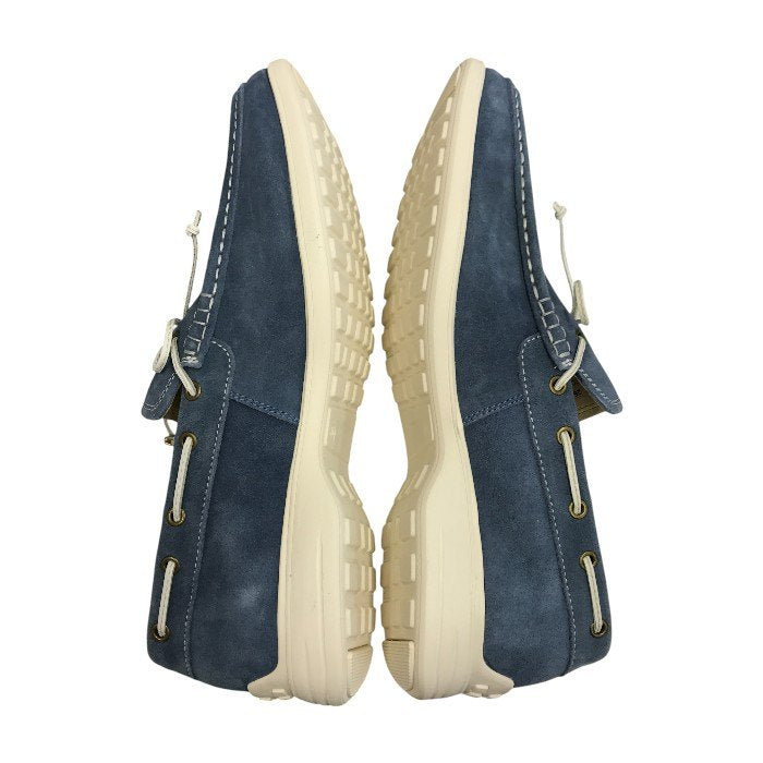 REGAL リーガル デッキシューズ メンズ スウェード Worth collection ブルー 26cm NC5J JY90 中古 T1