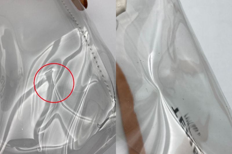 TEMBEA テンベア PVC POCHETTE クリア ショルダーバッグ 中古 D4