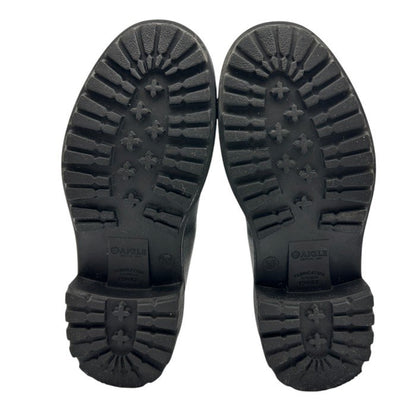 AIGLE エーグル フルフィール ロー ラバーブーツ 35(22.5cm) 靴 シューズ レインブーツ レディース シルバー 中古 W４