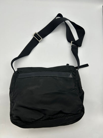 PRADA プラダ テスート ナイロン ショルダーバッグ ブラック 鞄 ブランド ミニ 小さめ 中古 W1