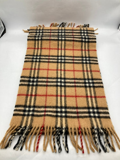 BURBERRY LONDON バーバリーロンドン 英国製 ノバチェック マフラー ウール100％ 中古 4