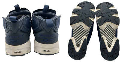REEBOK リーボック インスタポンプフューリー スニーカー V65752 28.5cm 靴 シューズ メンズ ネイビー 中古 W４