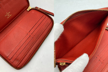 LOUIS VUITTON ルイヴィトン モノグラムアンプラント ポルトフォイユ スクレットロン オリアン M60297 中古 D4
