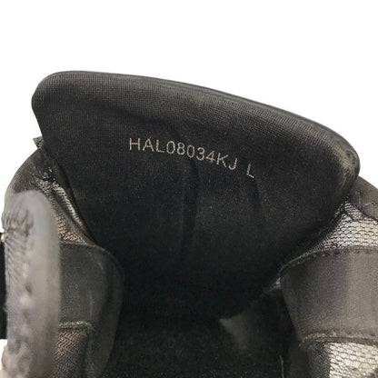 HARE サンダル レディース 夏 レザー ラメ メッシュ ブラック Lサイズ 中古 M1