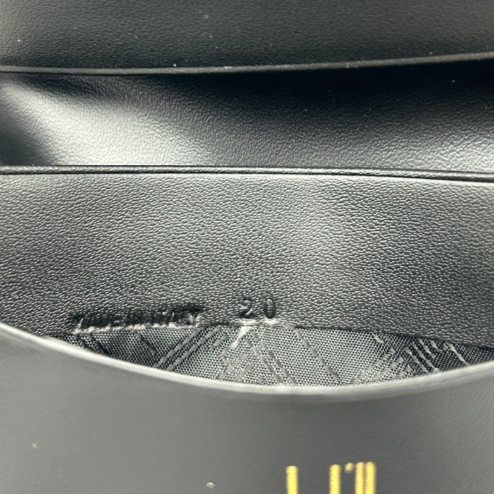 dunhill ダンヒル レザー カードケース 名刺入れ 本革 メンズ ブランド ミニ コンパクト 中古 W４