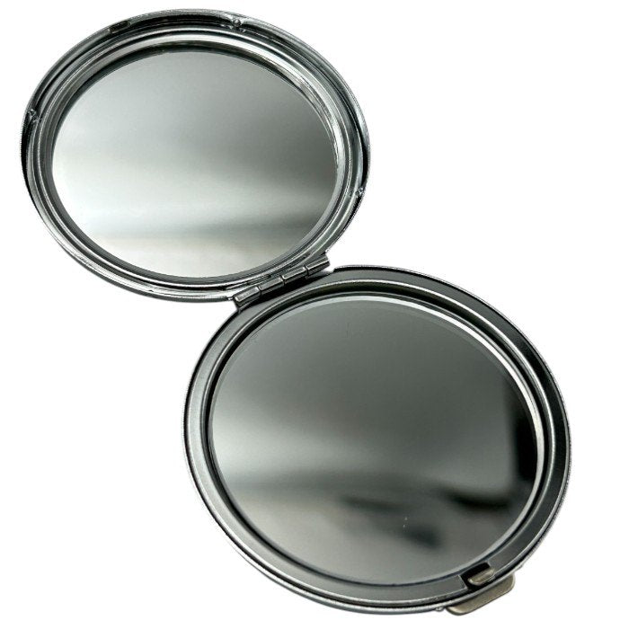 LOEWE ロエベ アマソナ コンパクトミラー 非売品 鏡 ミニ 拡大鏡 おしゃれ ブランド 中古 W４