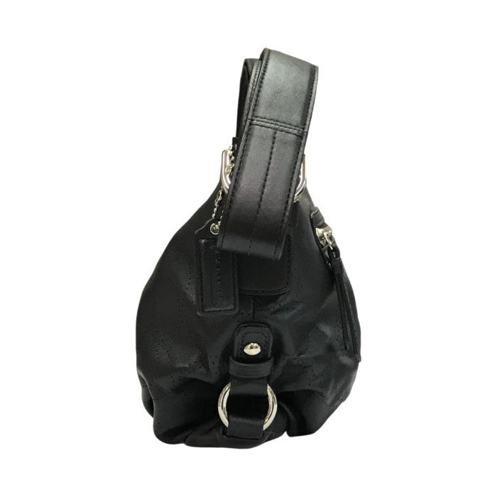 COACH コーチ ショルダーバッグ レディース パンチングレザー シグネチャー 2way F17104 中古 T1