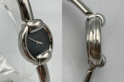 GUCCI グッチ バングルウォッチ 腕時計 クオーツ 1400L レディース 中古 D4