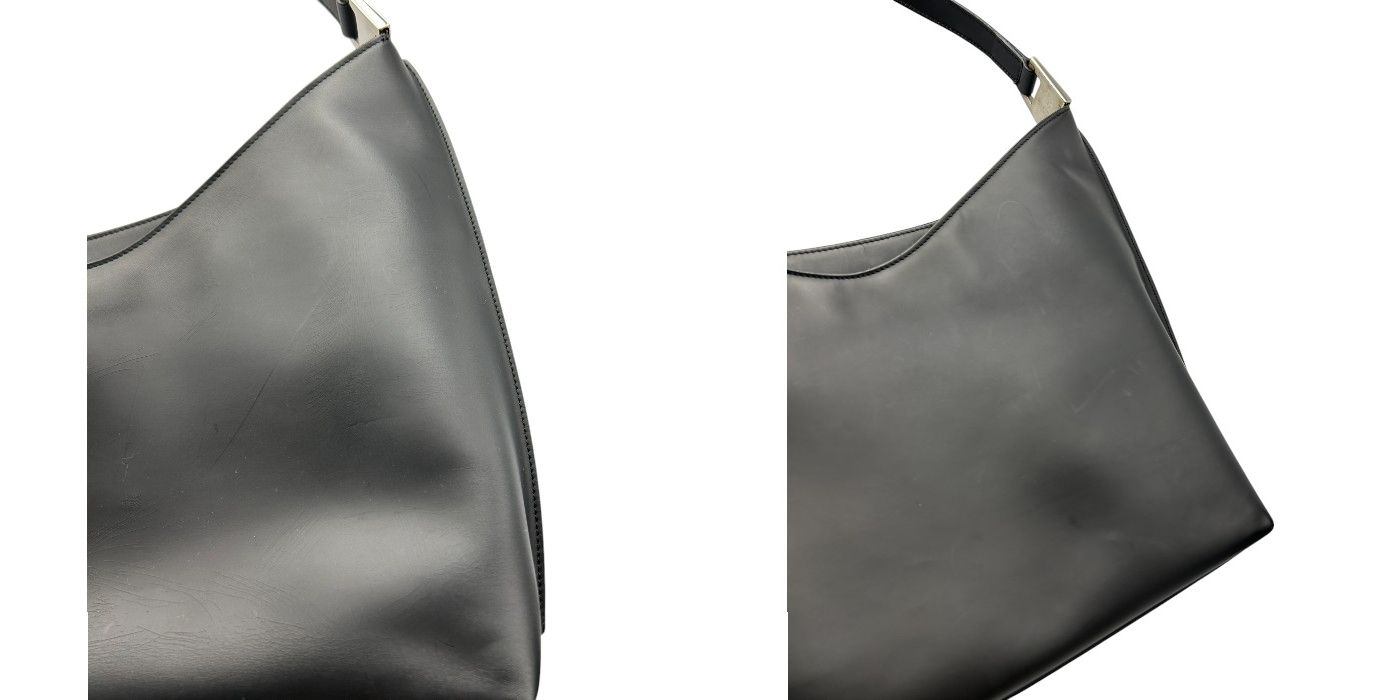 GUCCI グッチ ワンショルダー バッグ 001 3017 002058 鞄 肩掛け ブラック レディース ブランド 中古 W４