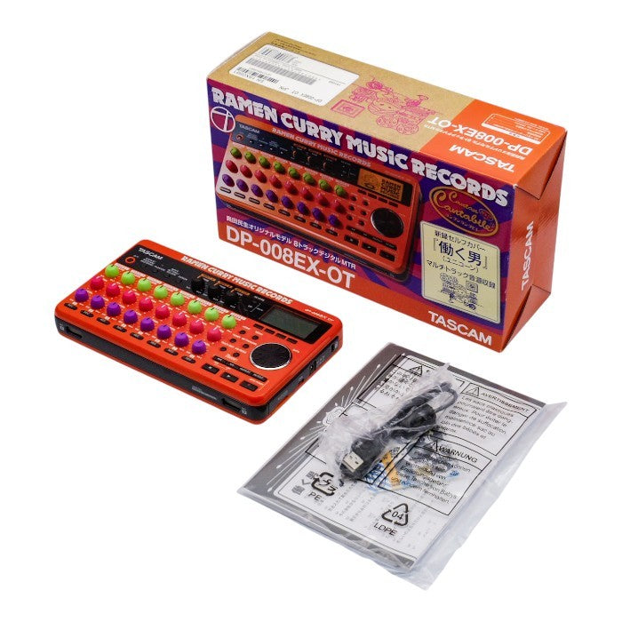 TASCAM RAMEN CARRY MUSIC RECORDS 奥田民生オリジナルモデル 8トラックデジタルMTR  DP-008EX-OT 中古 a1