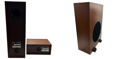 DENON デノン AVサラウンド アンプ スピーカー セット AVC-M380 DSW-M380 SC-CM380 SC-AM380 オーディオ家電 ホームシアターシステム 中古 W４