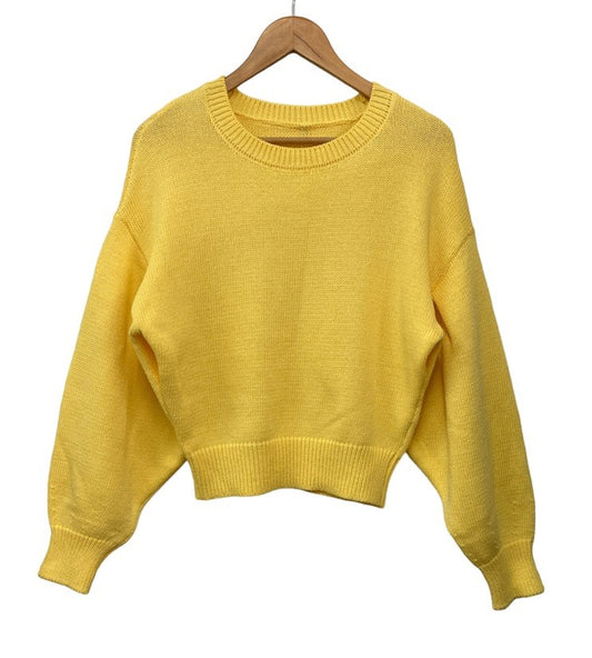 THOUSAND CONNECTION サウザンドコネクション ドロップショルダー ニット サイズ2 101001 中古 D4