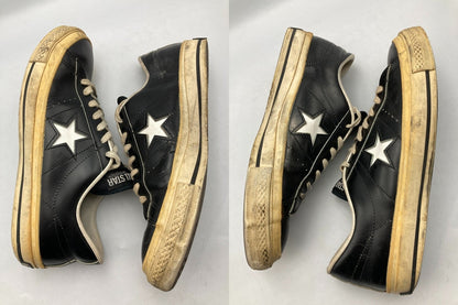 CONVERSE コンバース ワンスター レザースニーカー サイズ US8 1/2 メンズ 中古 D4