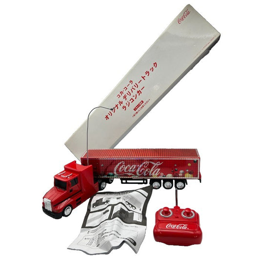 コカコーラ オリジナルデリバリートラック ラジコンカー CocaCola ホビー トラック ラジコン おもちゃ ノベルティ 中古 W４