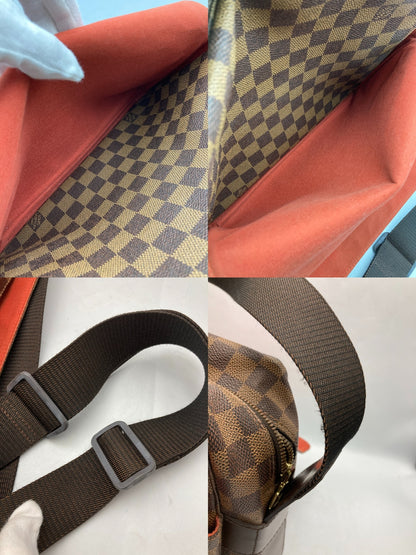 LOUIS VUITTON ルイヴィトン ダミエ エベヌ ナヴィグリオ ショルダーバッグ N45255 中古 D4