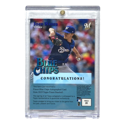 TOPPS MLBカード FINEST JOSH HADER BREWERS 10/25 #FBCA-JH 中古 IT2