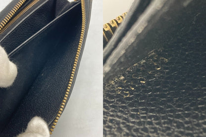 LOUIS VUITTON ルイヴィトン モノグラム アンプラント ポルトフォイユ・クレマンス 長財布 M60171 中古 D4