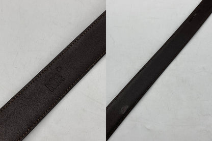 MONT BLANC  モンブラン バックル レザーベルト メンズ 中古 D4