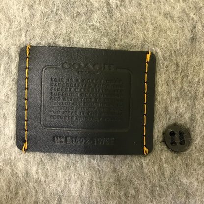 COACH コーチ チェスターコート レディース 冬 モヘヤ グレー XSサイズ 10792 アウター ウール ブランド 中古 W1