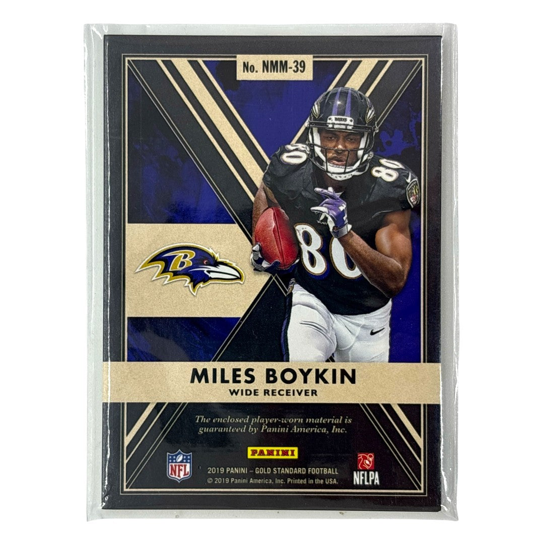 PANINI NFLカード GOLD STANDARD MILES BOYKIN BALTIMORE RAVENS 38/49 #NMM-39 中古 IT1