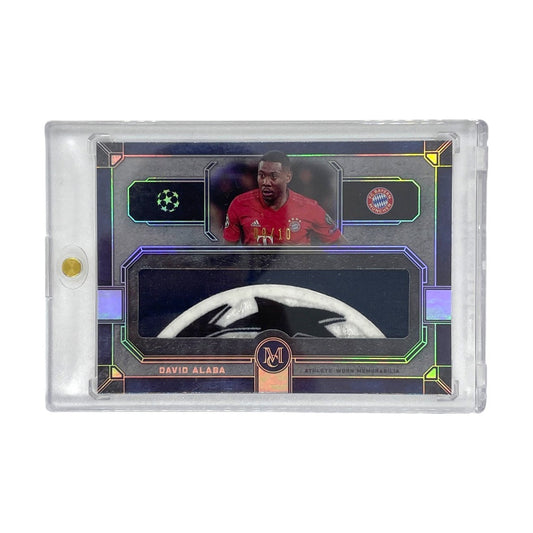 TOPPS サッカーカード MUSEUM COLLECTION DAVID ALABA BAYERN MUNCHEN 09/10 #MMPR-DA 中古 IT1