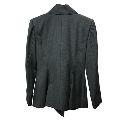 Chloe クロエ ダブルブレスト ジャケット 40 レディース アウター 裾プリーツ 中古 W４
