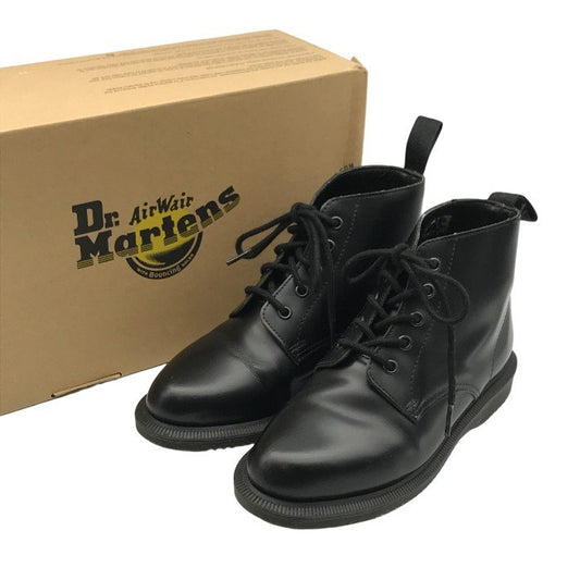 Dr.Martens ドクターマーチン EMMELINE 5ホール ブーツ レディース ショート レースアップ ブラック UK4(23cm) 16701001 中古 T1