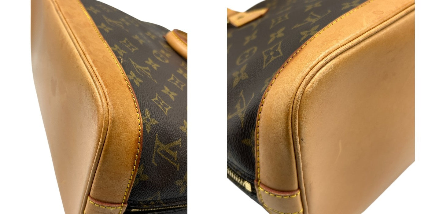 LOUIS VUITTON ルイヴィトン アルマPM 旧型 ハンドバッグ モノグラム M51130 鞄 ブランド おしゃれ 総柄 レディース 中古 W４