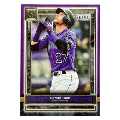 TOPPS MLBカード MUSEUM COLLECTION TREVOR STORY COLORADO ROCKIES /99 #20 中古 IT2