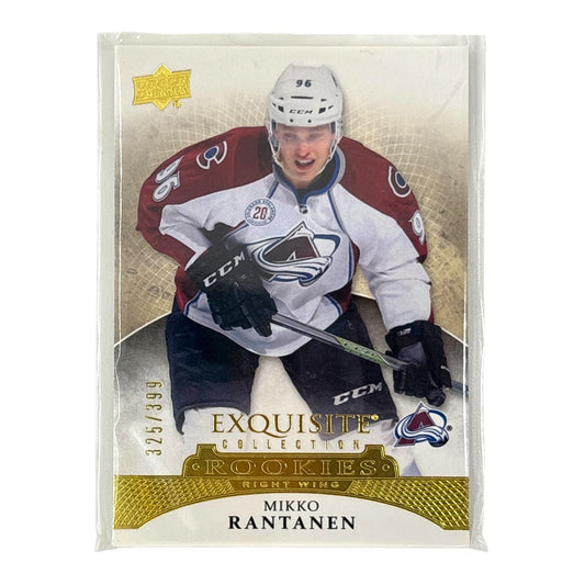 UPPER DECK NHLカード EXQUISITE COLLECTION MIKKO RANTANEN COLORADO AVALANCHE /399 #R-5 中古 IT1