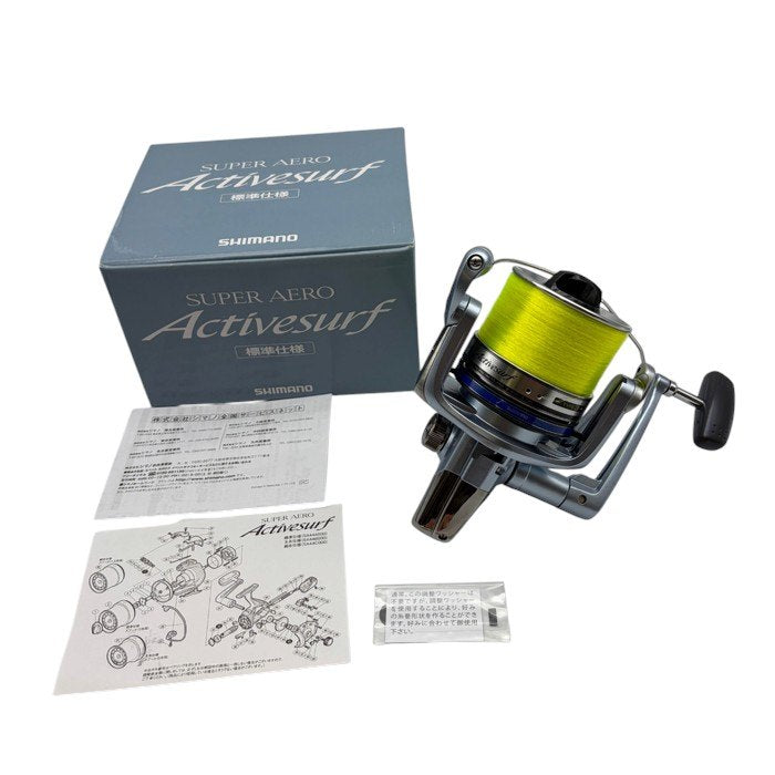 シマノ リール SUPER AERO SAアクティブサーフ 標準 釣り アウトドア 釣り具 SHIMANO 中古 W1