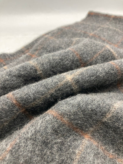 BURBERRY LONDON バーバリーロンドン カシミヤ100％ チェックマフラー 中古 D4