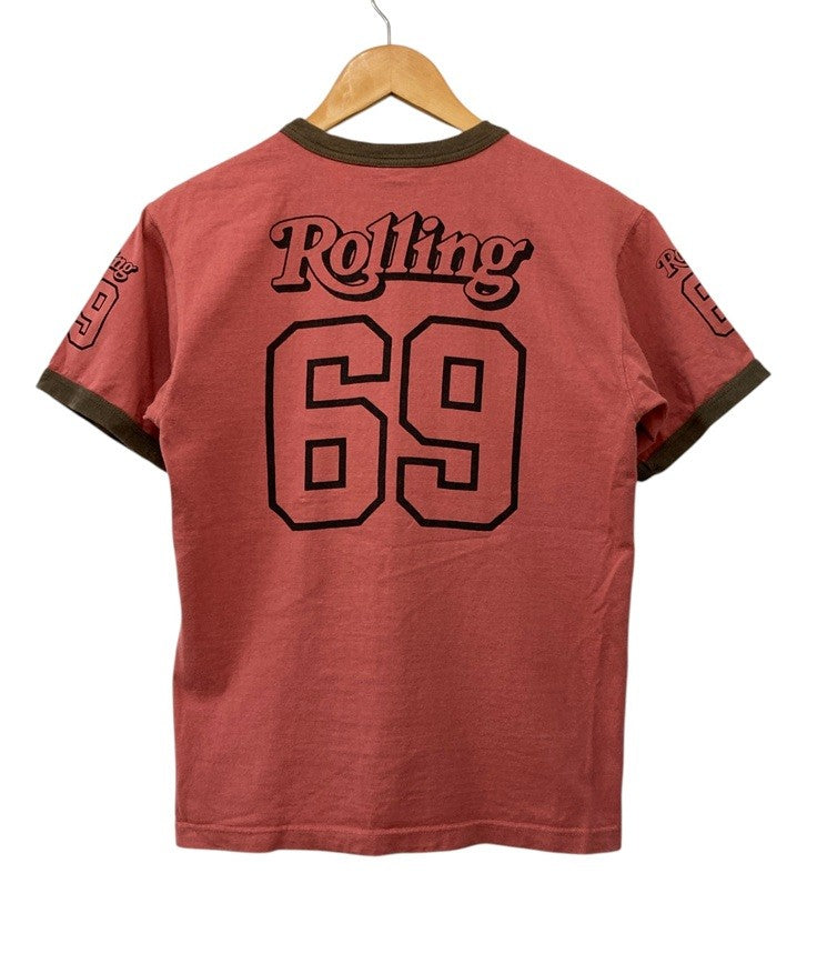 TOYS McCOY トイズマッコイ タスマニアンデビル Born To Be Wild リンガーTシャツ サイズS メンズ 中古 D4