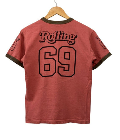 TOYS McCOY トイズマッコイ タスマニアンデビル Born To Be Wild リンガーTシャツ サイズS メンズ 中古 D4