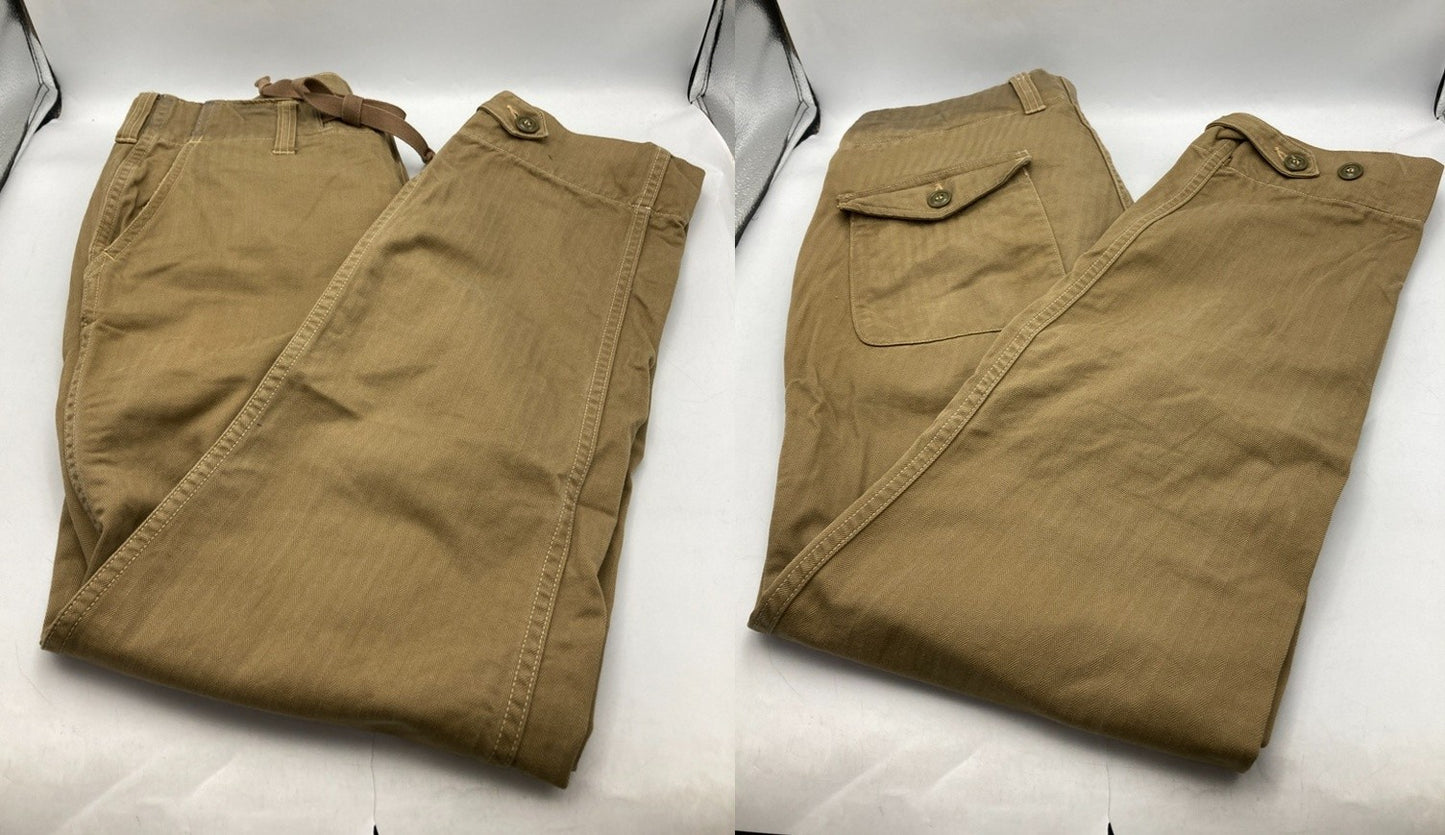 FREEWHEELERS フリーホイーラーズ UNION SPECIAL OVERALLS KRAFTY ミリタリーパンツ サイズ30×34 メンズ 中古 D4