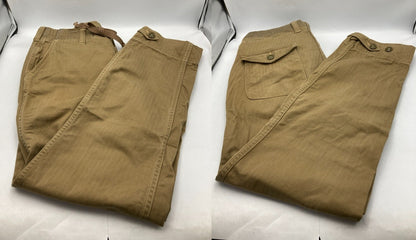 FREEWHEELERS フリーホイーラーズ UNION SPECIAL OVERALLS KRAFTY ミリタリーパンツ サイズ30×34 メンズ 中古 D4
