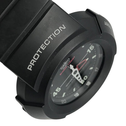 CASIO G-SHOCK 腕時計 メンズ アナログ/デジタル クォーツ 復刻 コンビネーションモデル ブラック AW-500E-1EJF 中古 T1