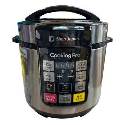 Shop Japan ショップジャパン クッキングプロ SC-30SA-J04 圧力鍋 調理家電 キッチン家電 レシピ付 中古 W４