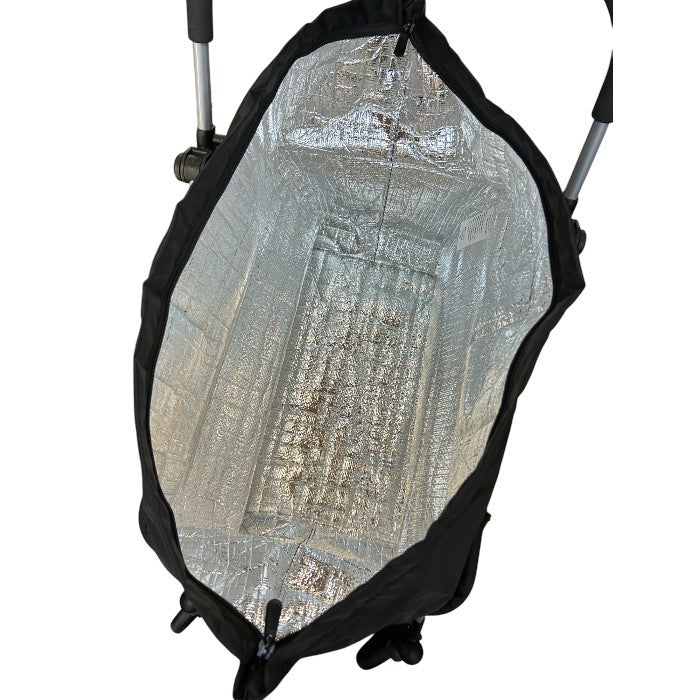 EcoCa エコカ 折りたたみ ショッピングカート スタンダードモデル ブラック 買い物 保冷バッグ マイバッグ カート 中古 W４