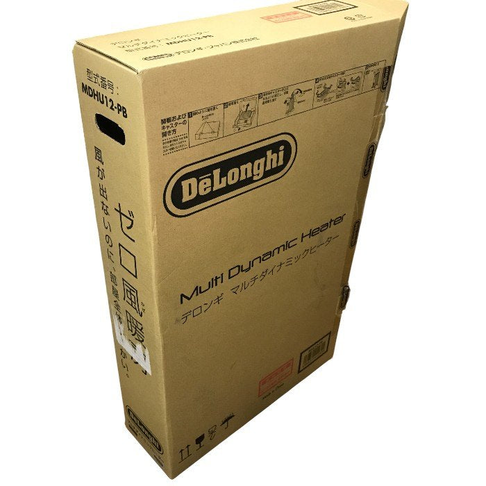 デロンギ(DeLonghi)マルチダイナミックヒーター ゼロ風暖房 マットブラック [8~10畳用] MDHU12-PB 中古 Y1