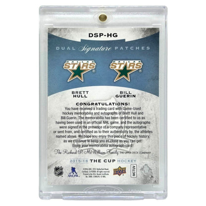 UPPER DECK NHLカード THE CUP BRETT HULL BILL GUERIN STARS /35 #DSP-HG 中古 IT1
