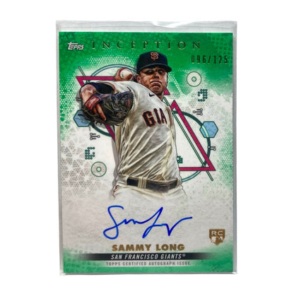 TOPPS MLBカード INCEPTION SAMMY LONG GIANTS 096/125 #BRES-SL 中古 IT2
