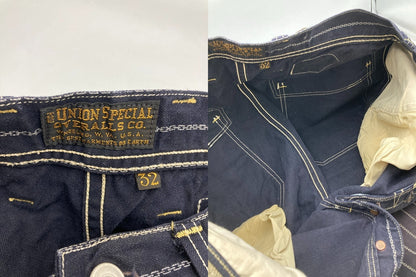 FREEWHEELERS フリーホイーラーズ UNION SPECIAL OVERALLS  GANDY DANCER OVERALLS ワークパンツ サイズ32 中古 D4