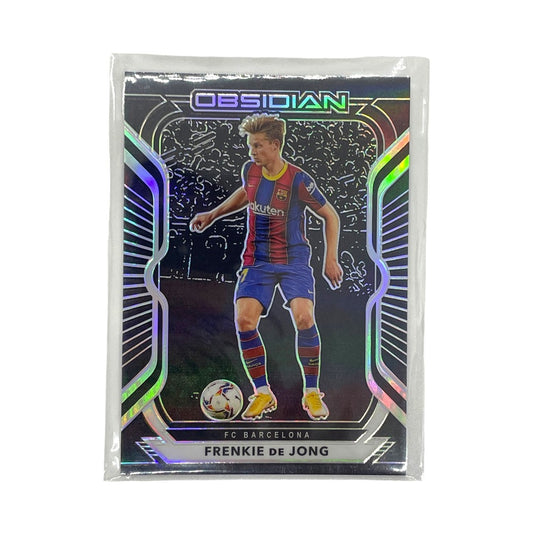 PANINI サッカーカード OBSIDIAN FRENKIE DE JONG BARCELONA 017/195 #19 中古 IT1
