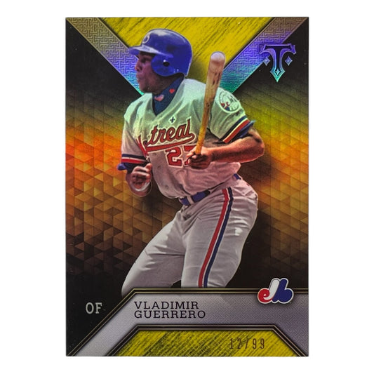 TOPPS MLBカード TRIPLE THREADS VLADIMIR GUERRERO MONTREAL EXPOS /99 #30 中古 IT2